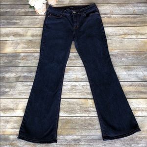 White House Black Market Skinny Flare Jeans Sz 10S